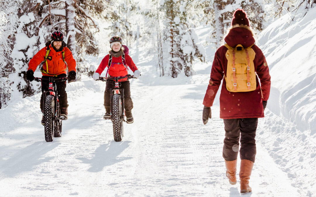 Winter Electric Fatbike Rental in Pyhä Lapland – 2, 3 or 4 hours