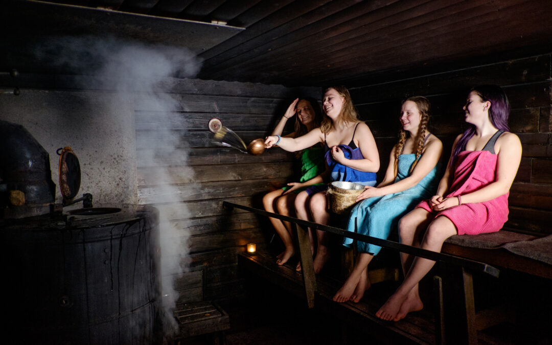 Authentic sauna by the lake and dinner