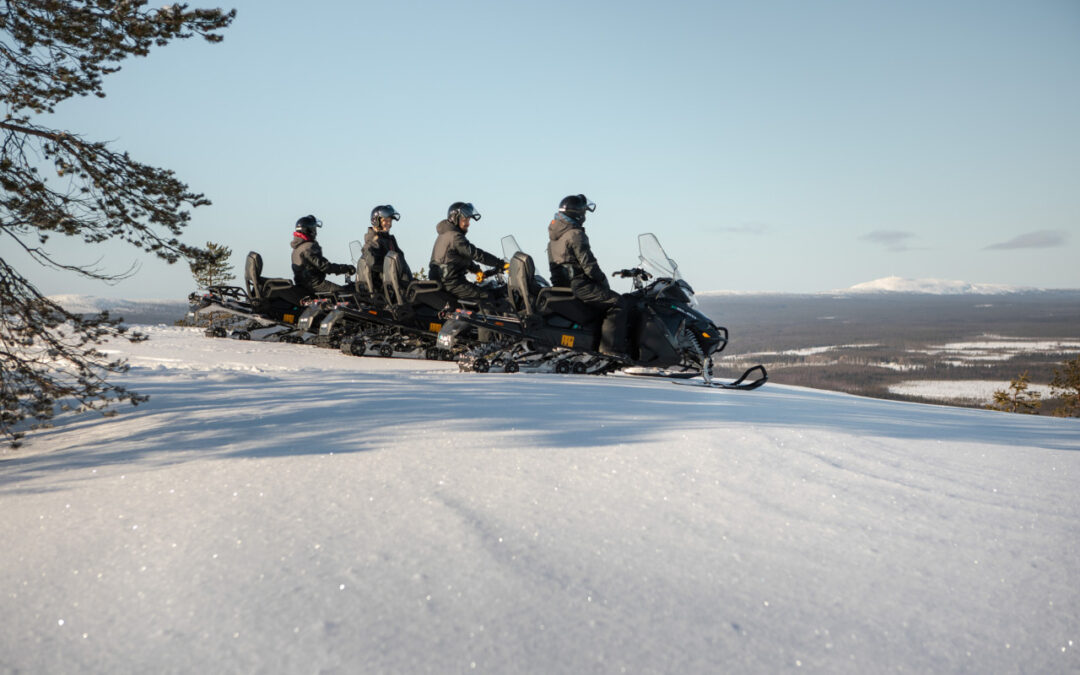 Conquer the Fells on an Electric Snowmobile in Pyhä Lapland